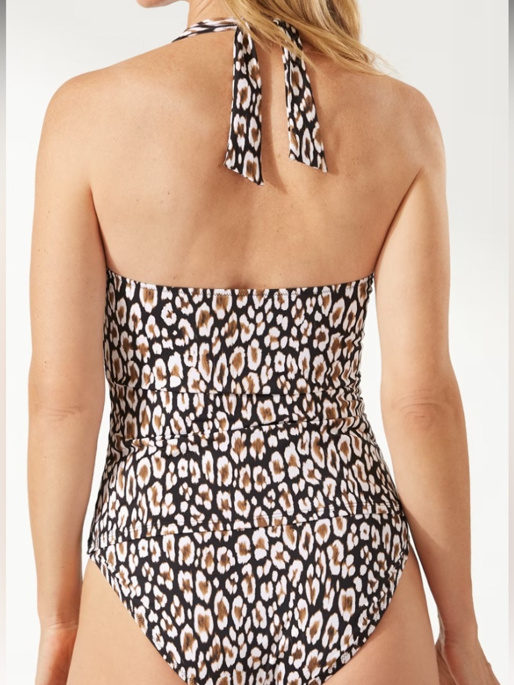 Tommy Bahama Palm Modern Safari Cat Tankini set - animal print bathing suit - Picture 7 of 9